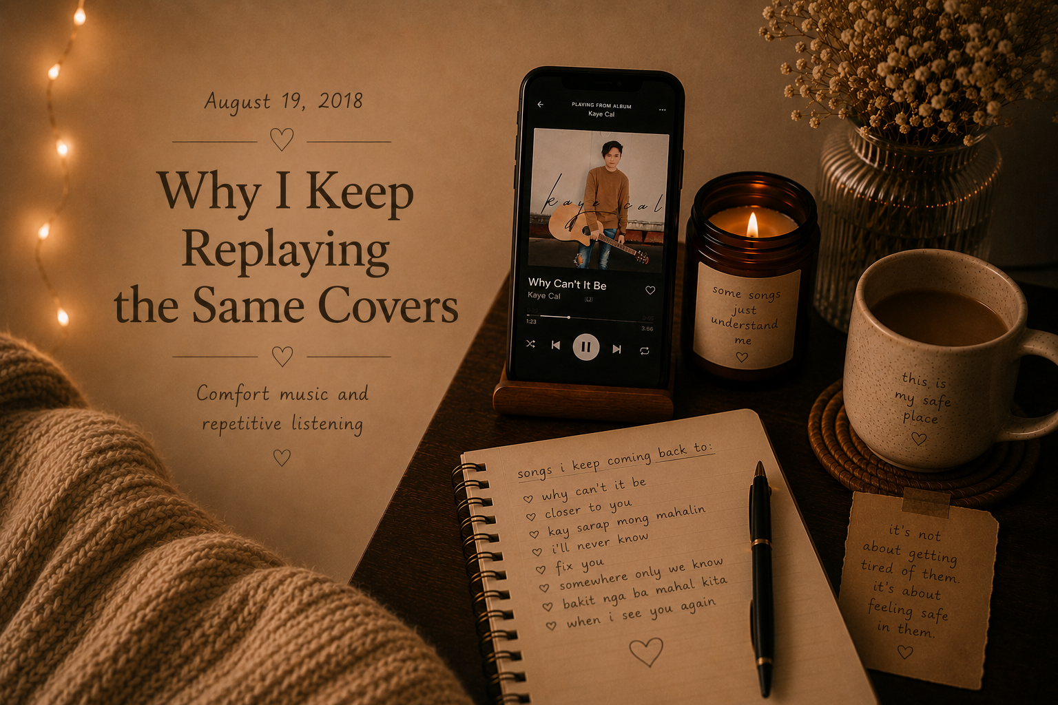 Why I Keep Replaying the Same Covers
