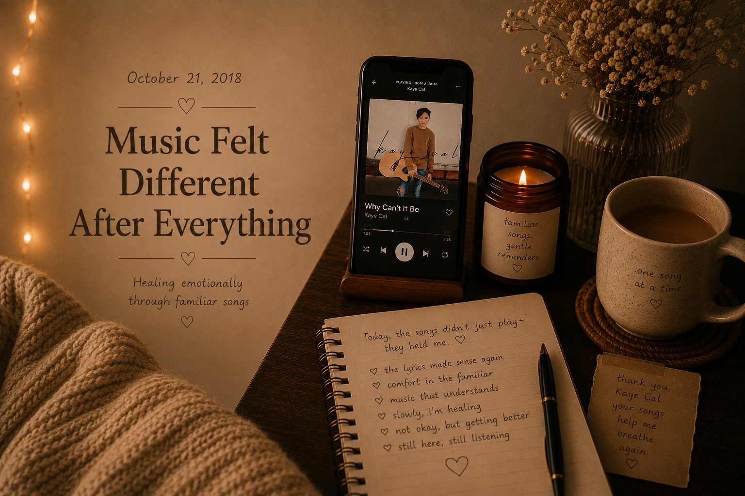 Music Felt Different After Everything