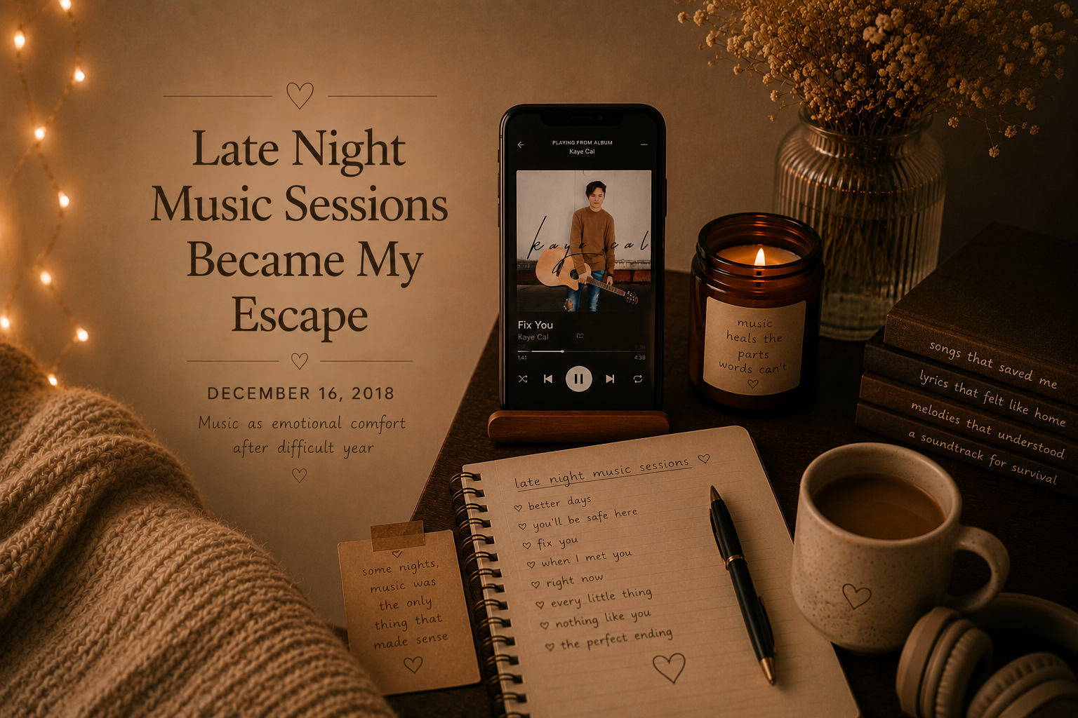 Late Night Music Sessions Became My Escape