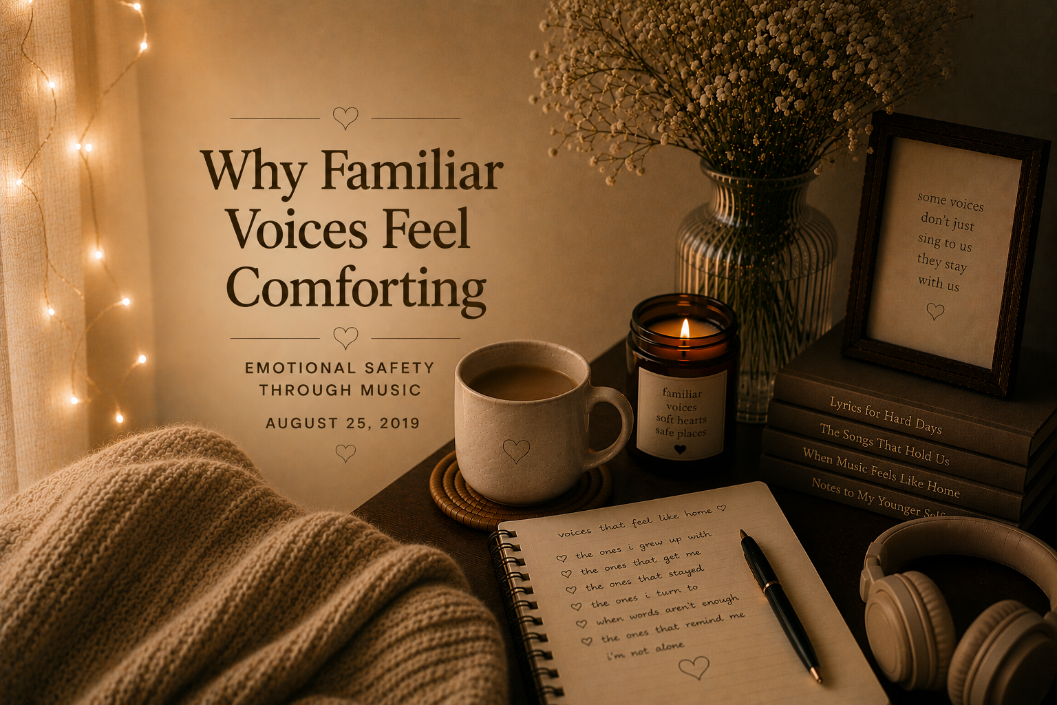 Why Familiar Voices Feel Comforting