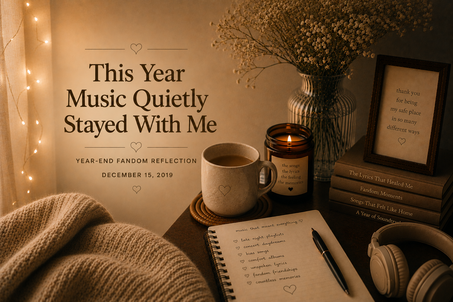 This Year Music Quietly Stayed With Me