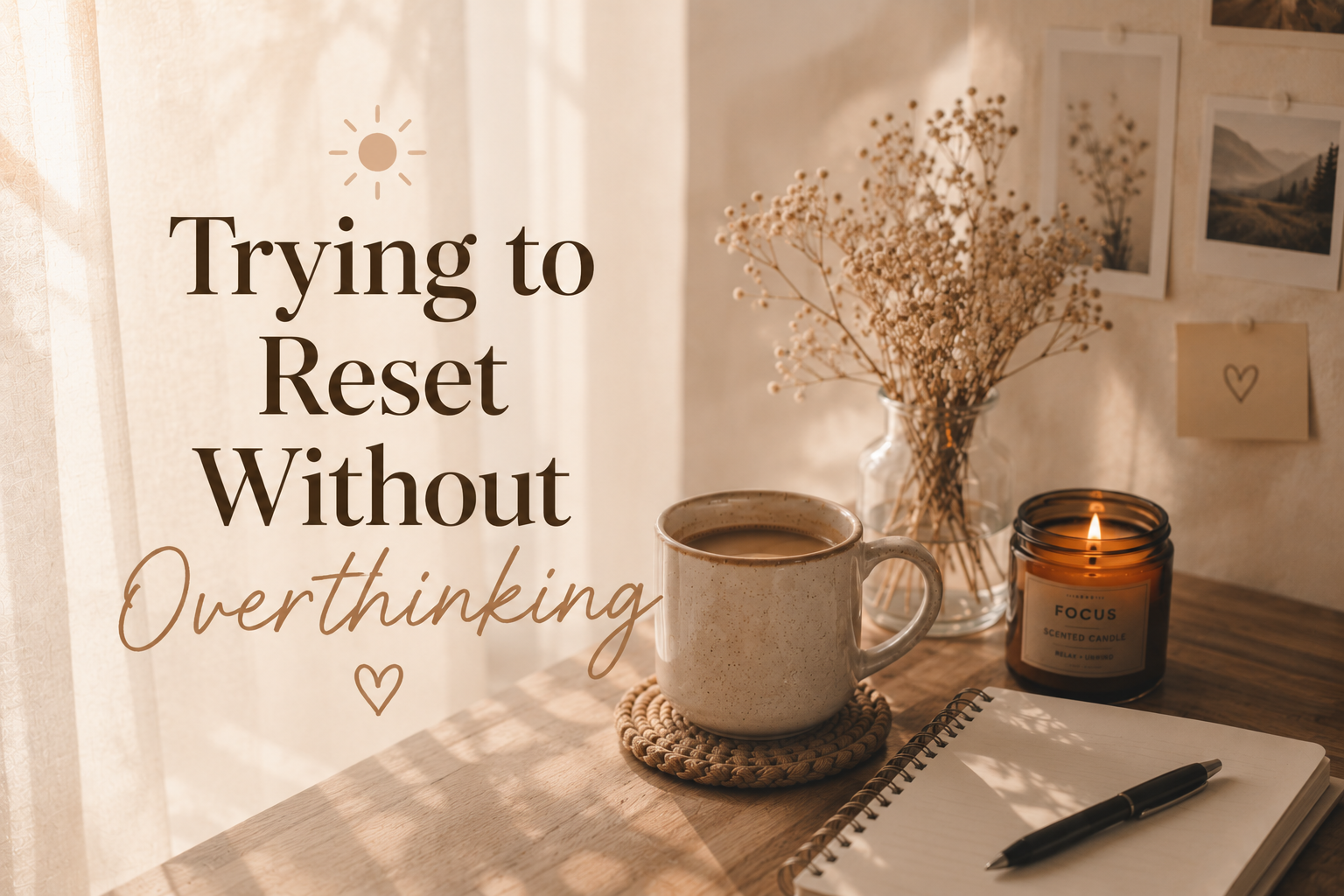 Trying to Reset Without Overthinking