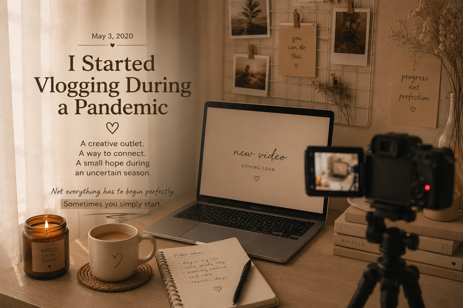 I Started Vlogging During The Pandemic