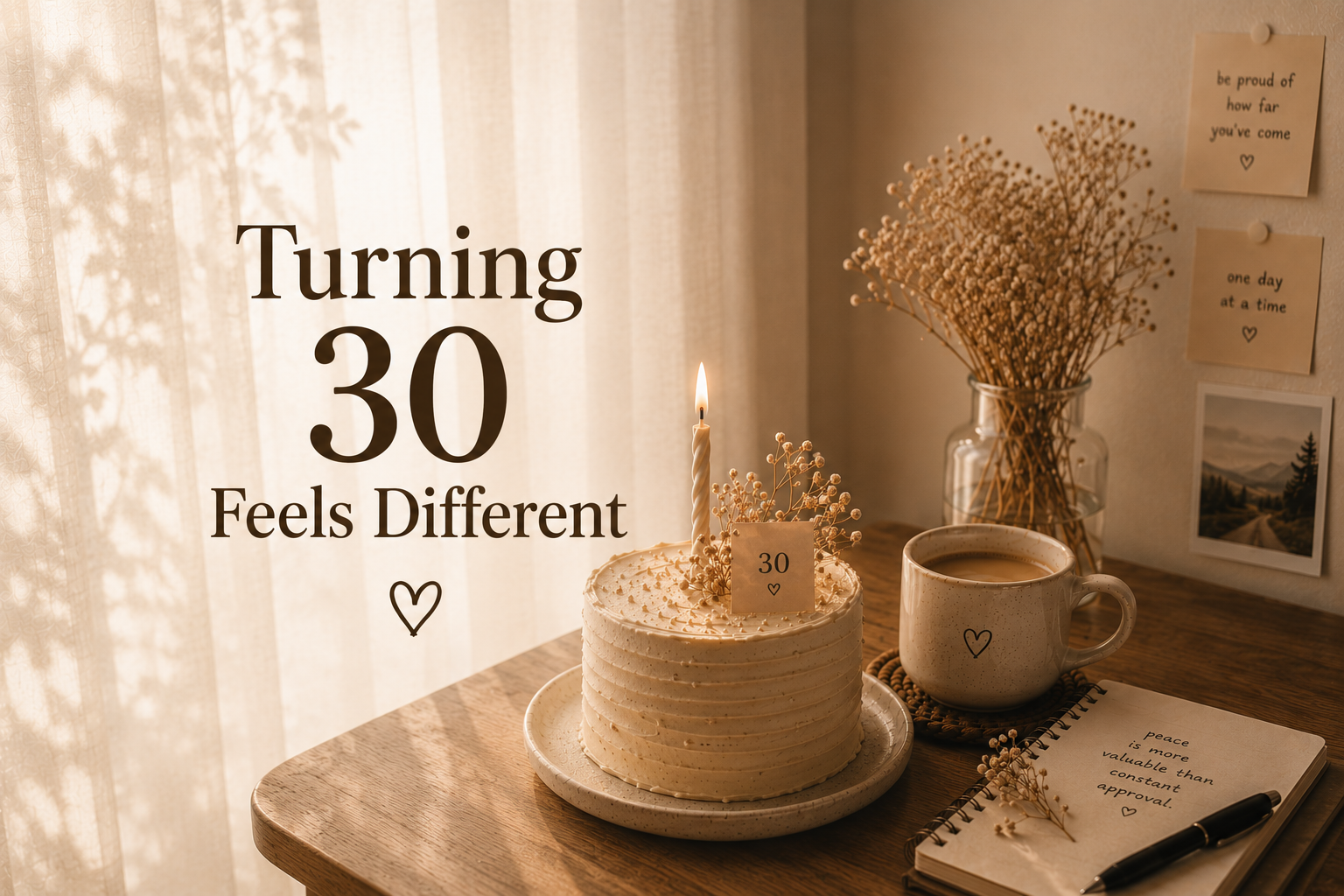 Turning 30 Feels Different