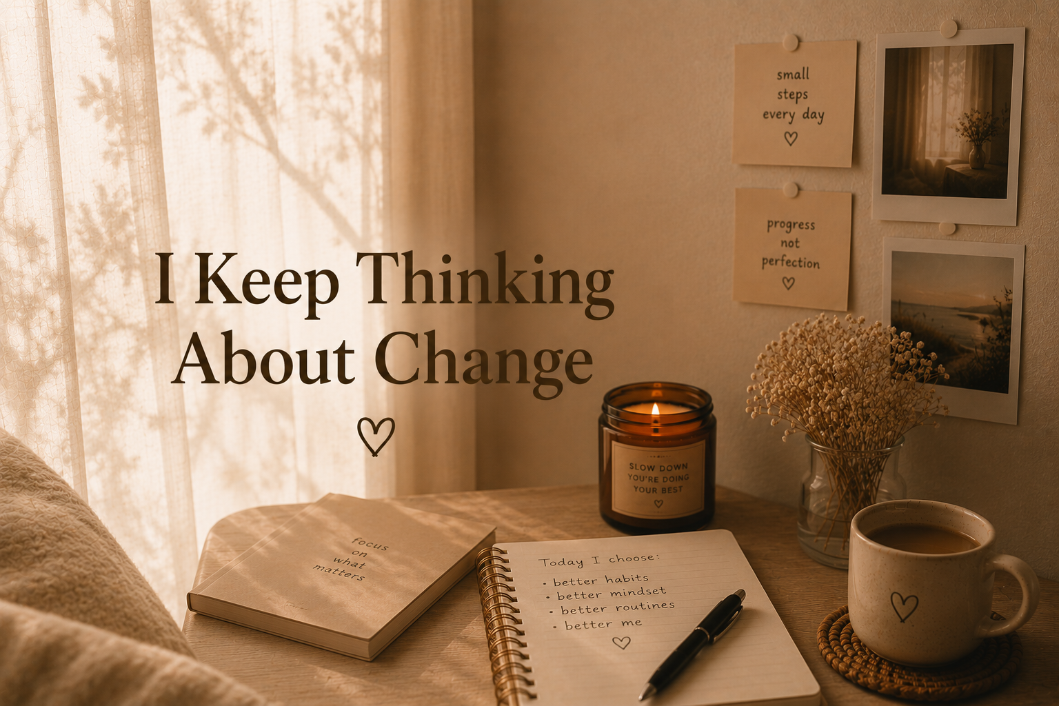 I Keep Thinking About Change