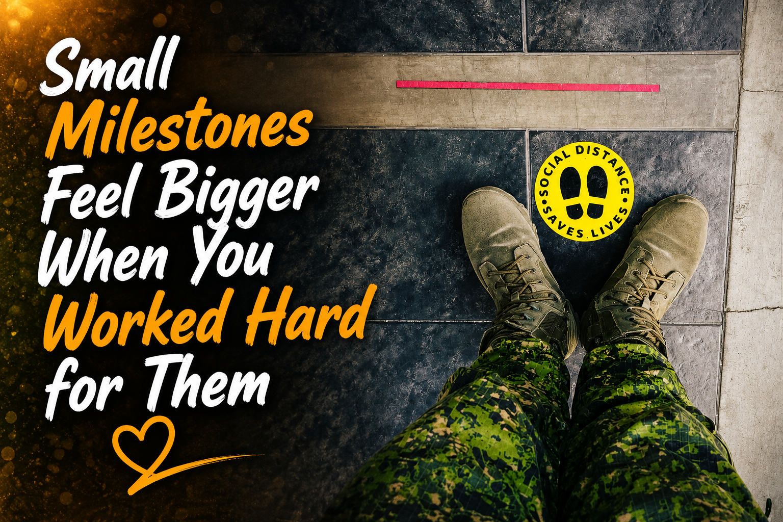 Small Milestones Feel Bigger When You Worked Hard for Them