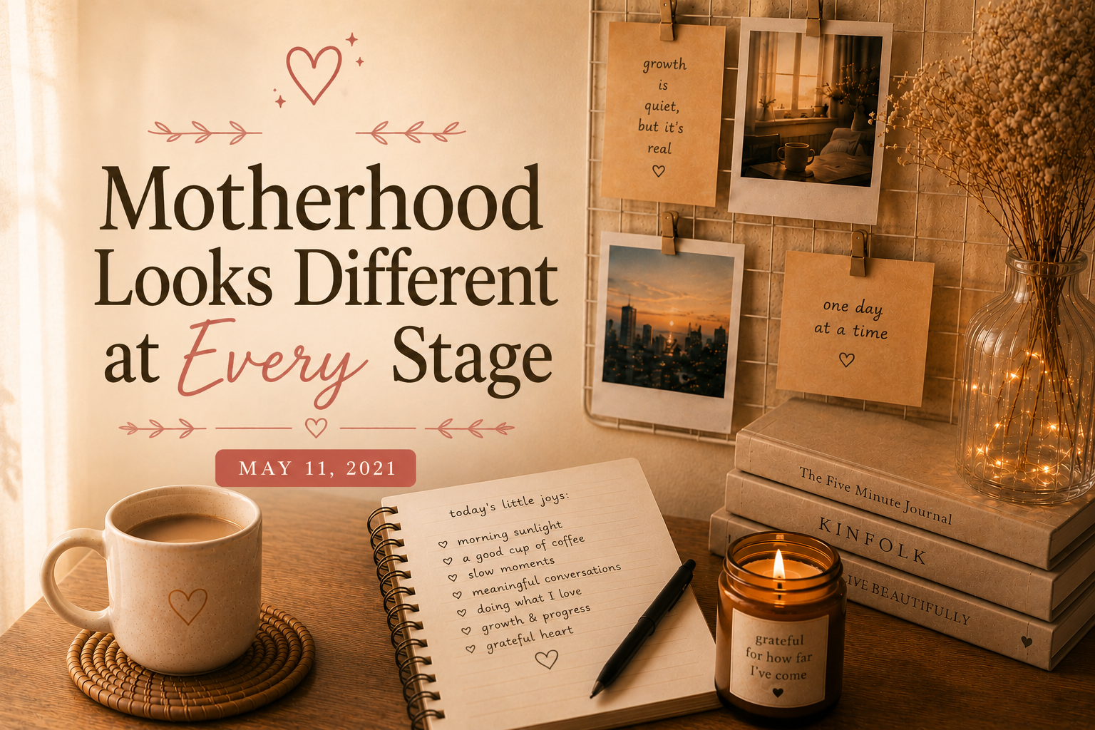 Motherhood Looks Different at Every Stage