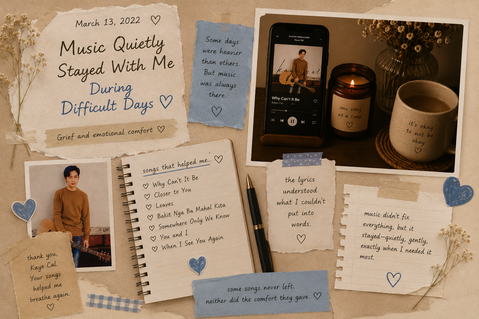 Music Quietly Stayed With Me During Difficult Days