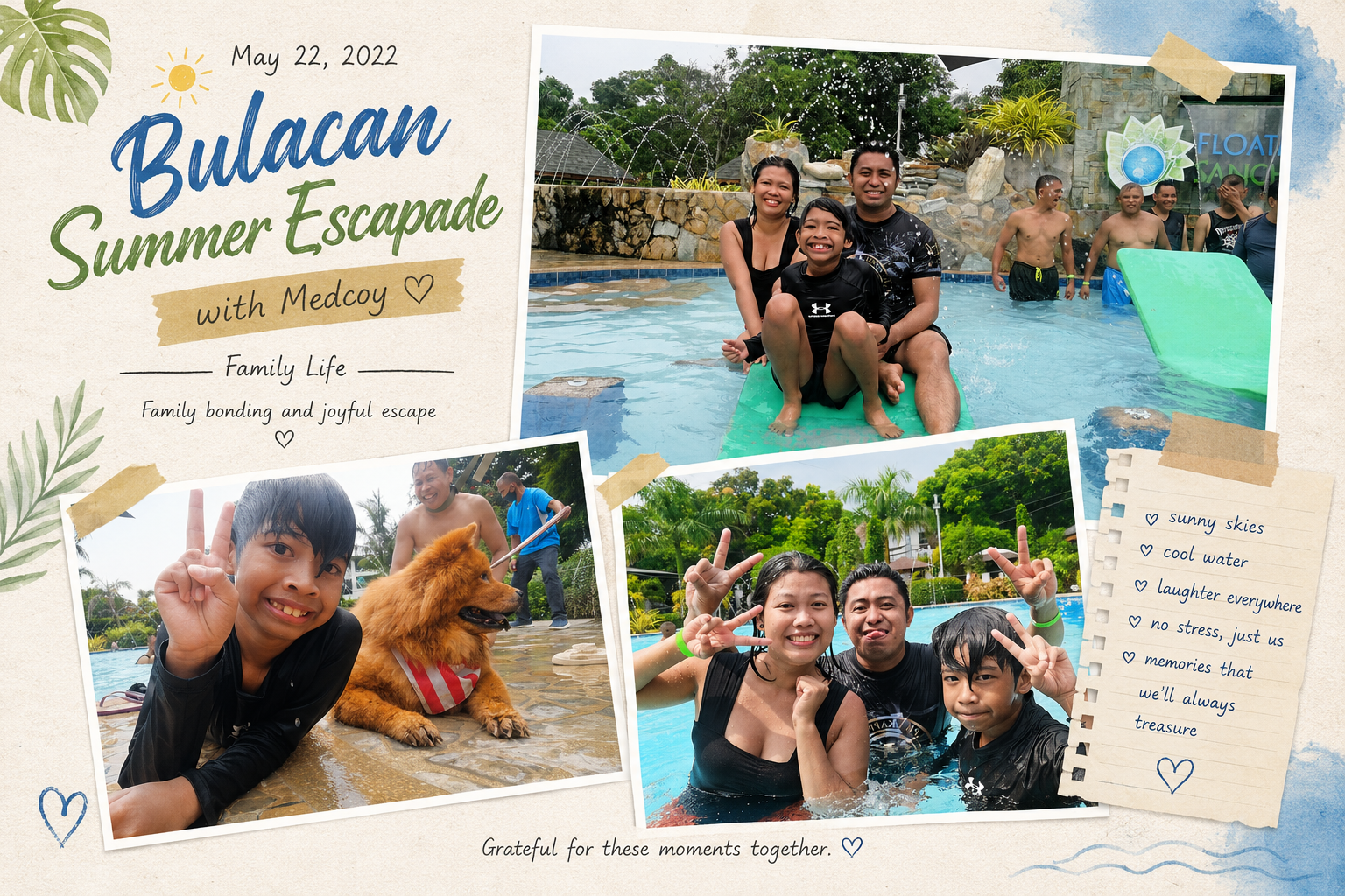 Bulacan Summer Escapade with Medcoy