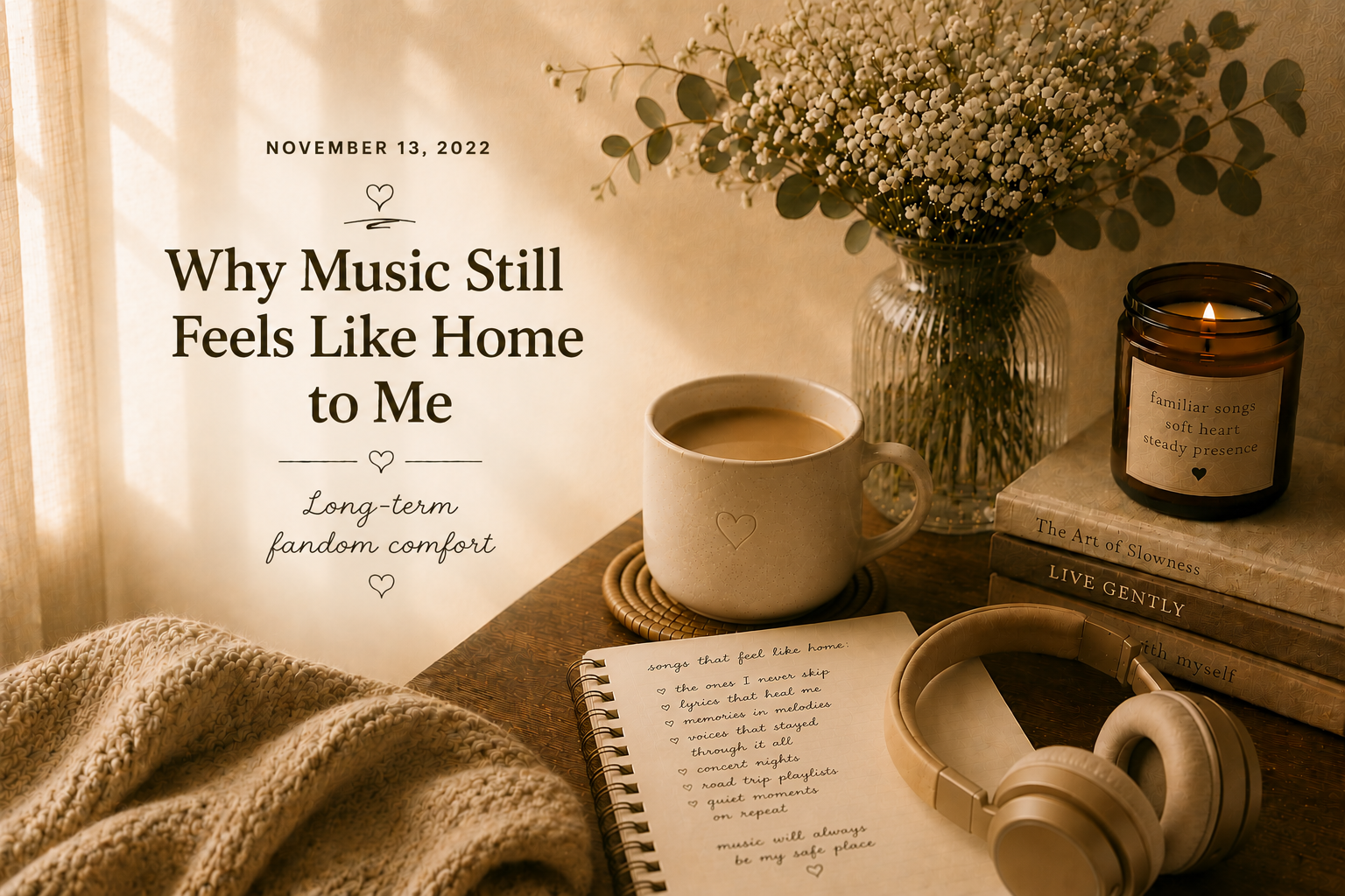 Why Music Still Feels Like Home to Me