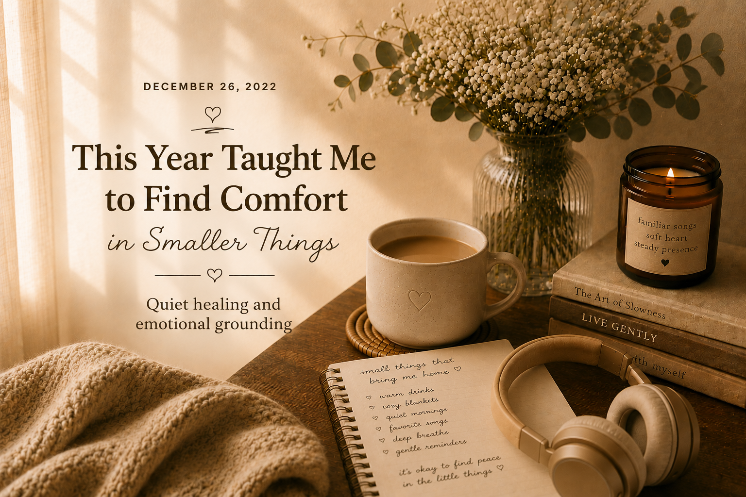 This Year Taught Me to Find Comfort in Smaller Things