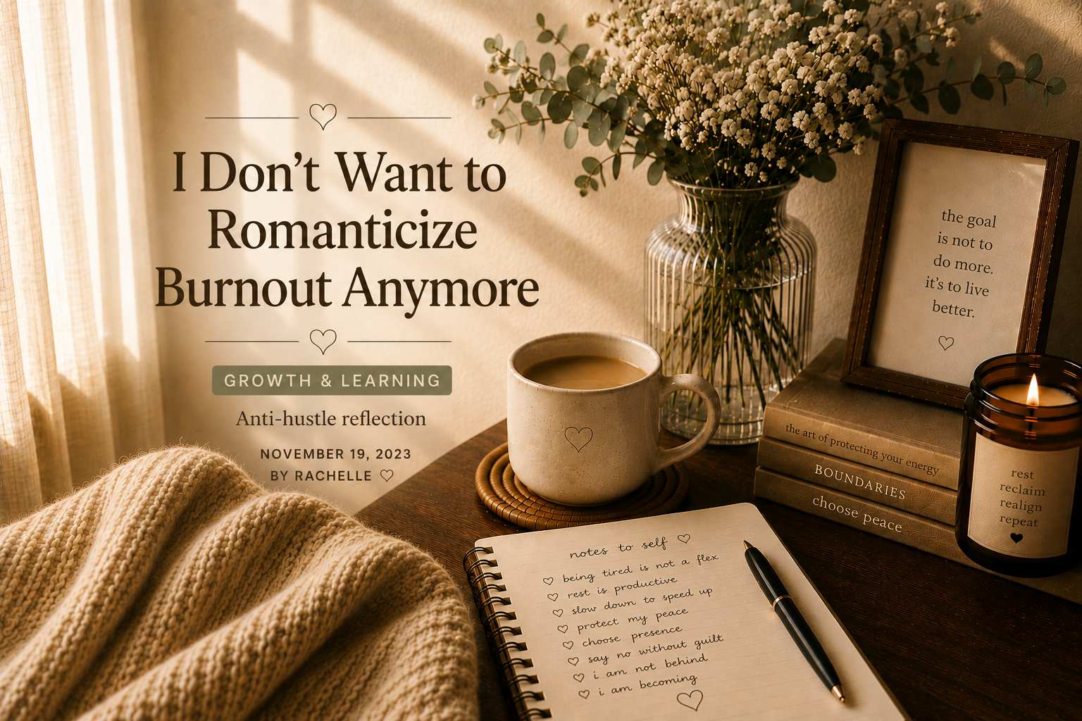 I Don’t Want to Romanticize Burnout Anymore