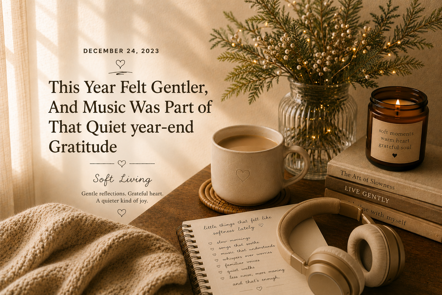 This Year Felt Gentler, And Music Was Part of That