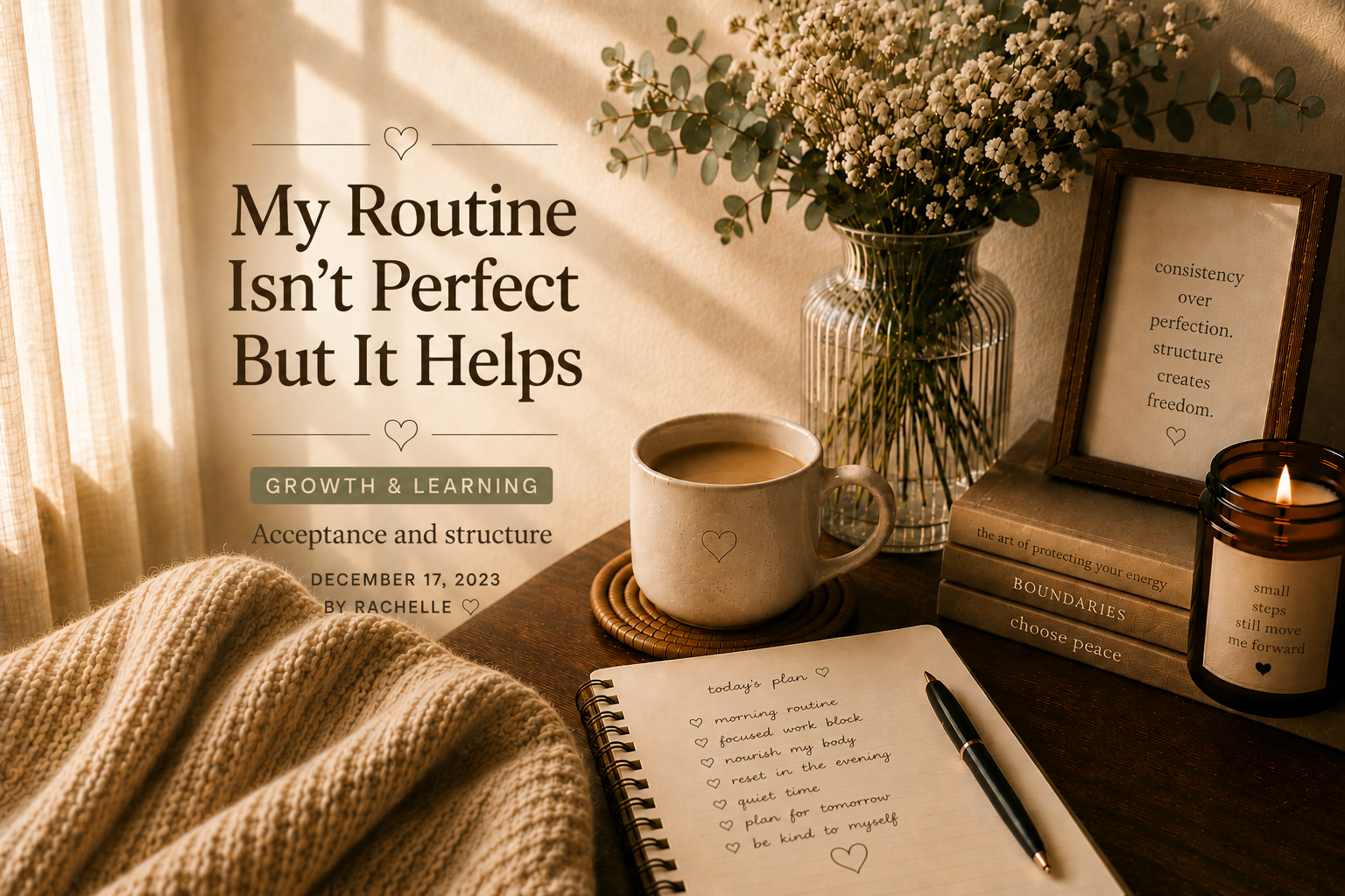 My Routine Isn’t Perfect, But It Helps