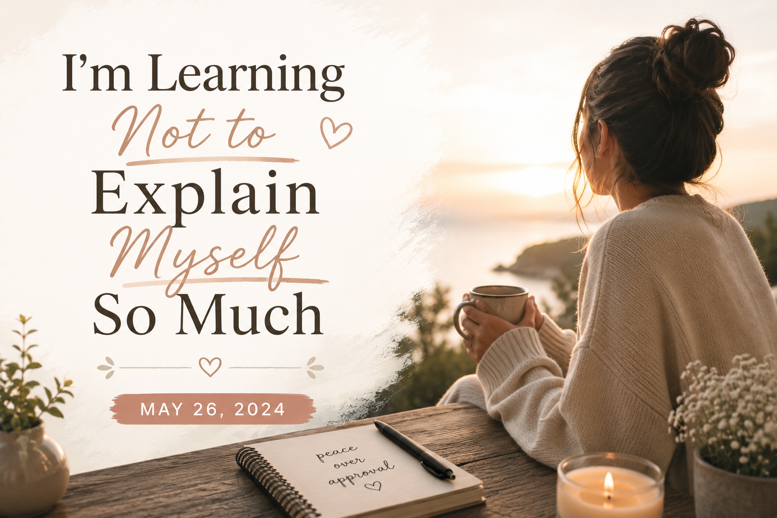 I’m Learning Not to Explain Myself So Much