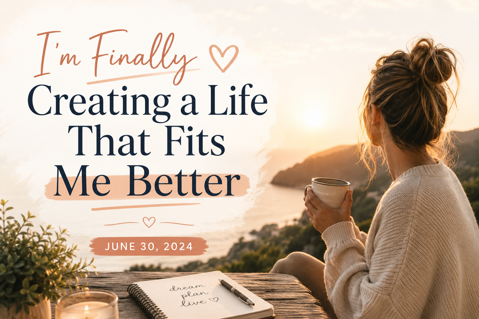 I’m Finally Creating a Life That Fits Me Better