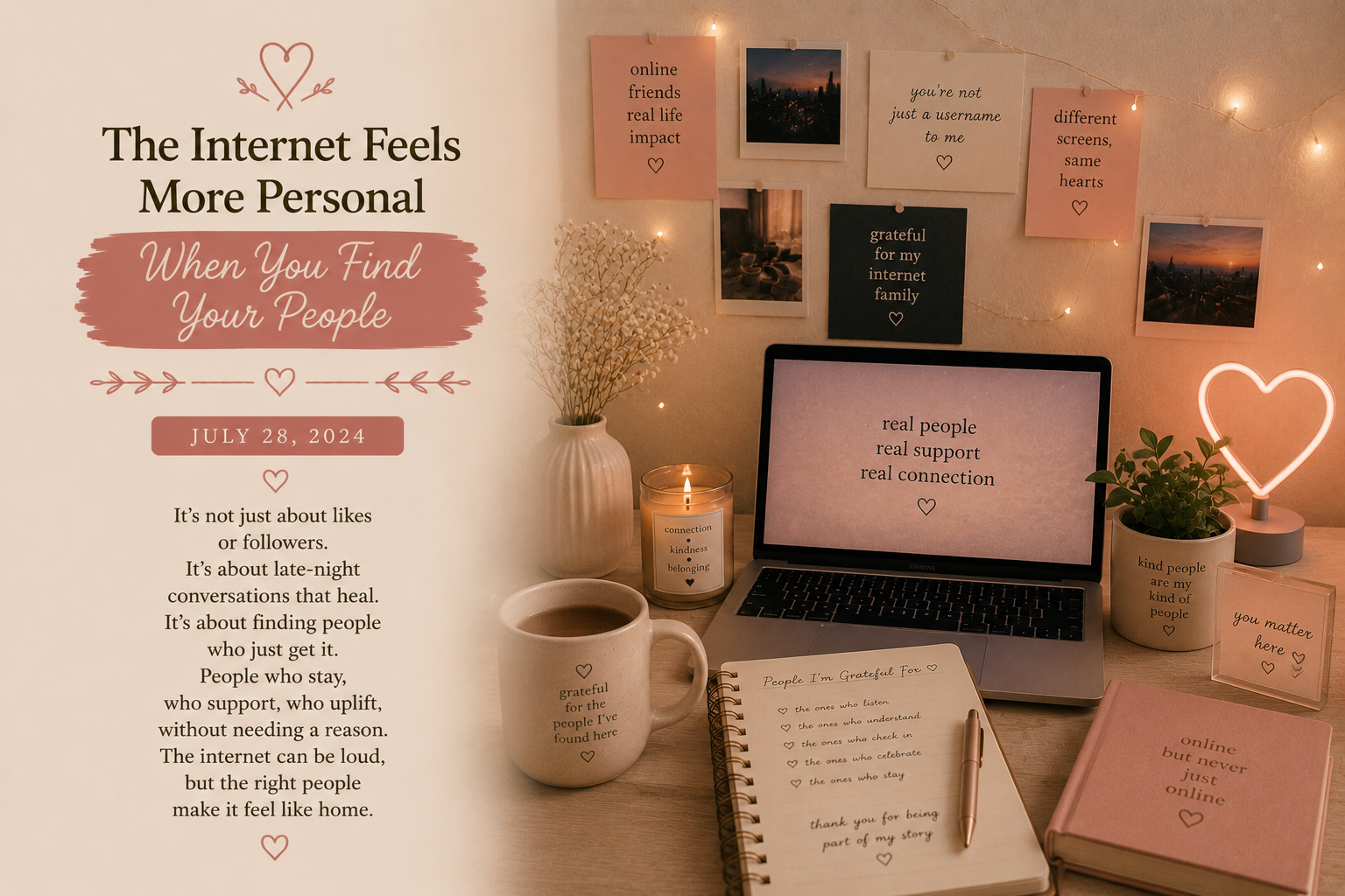 The Internet Feels More Personal When You Find Your People