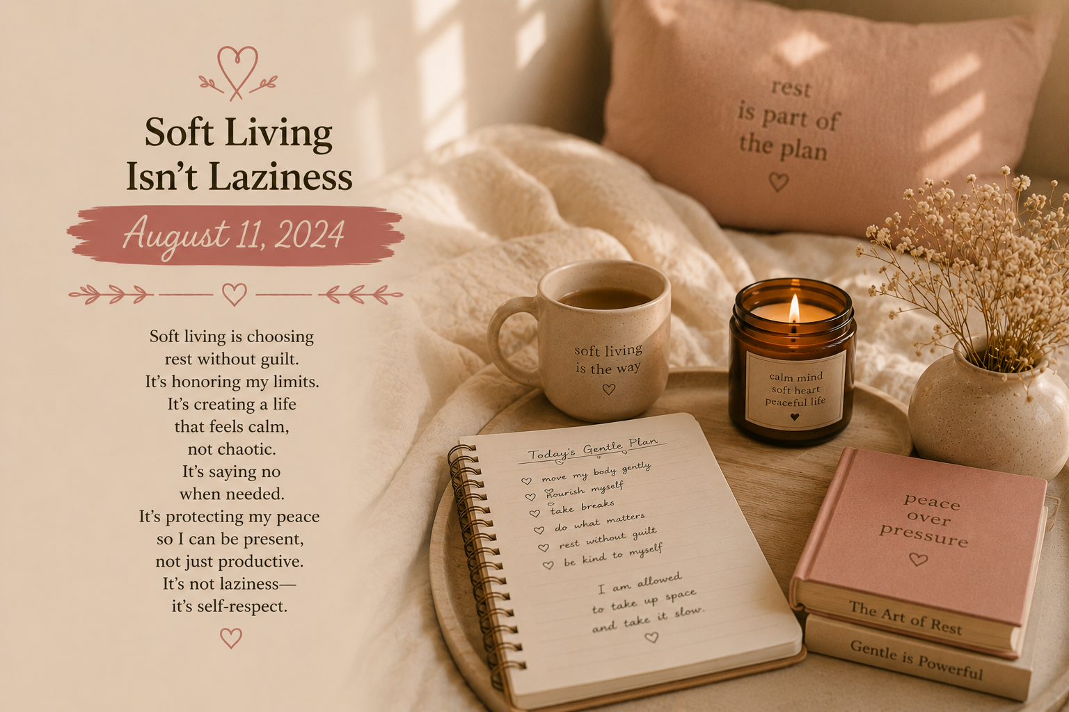 Soft Living Isn’t Laziness
