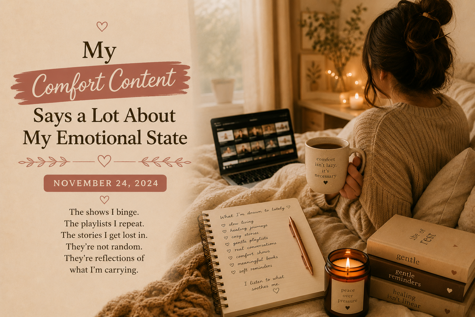 My Comfort Content Says a Lot About My Emotional State