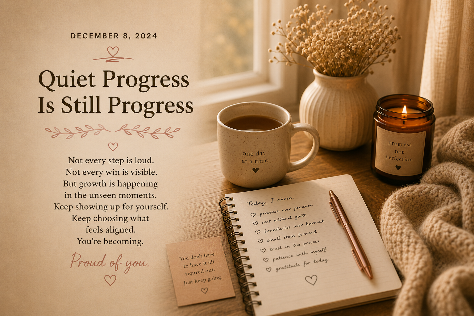 Quiet Progress Is Still Progress