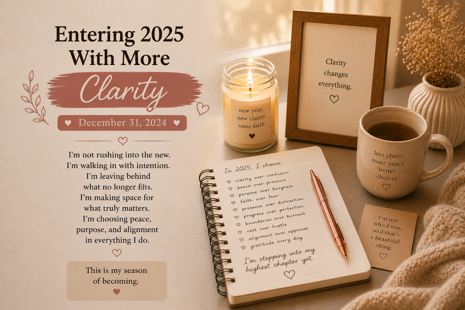 Entering 2025 With More Clarity