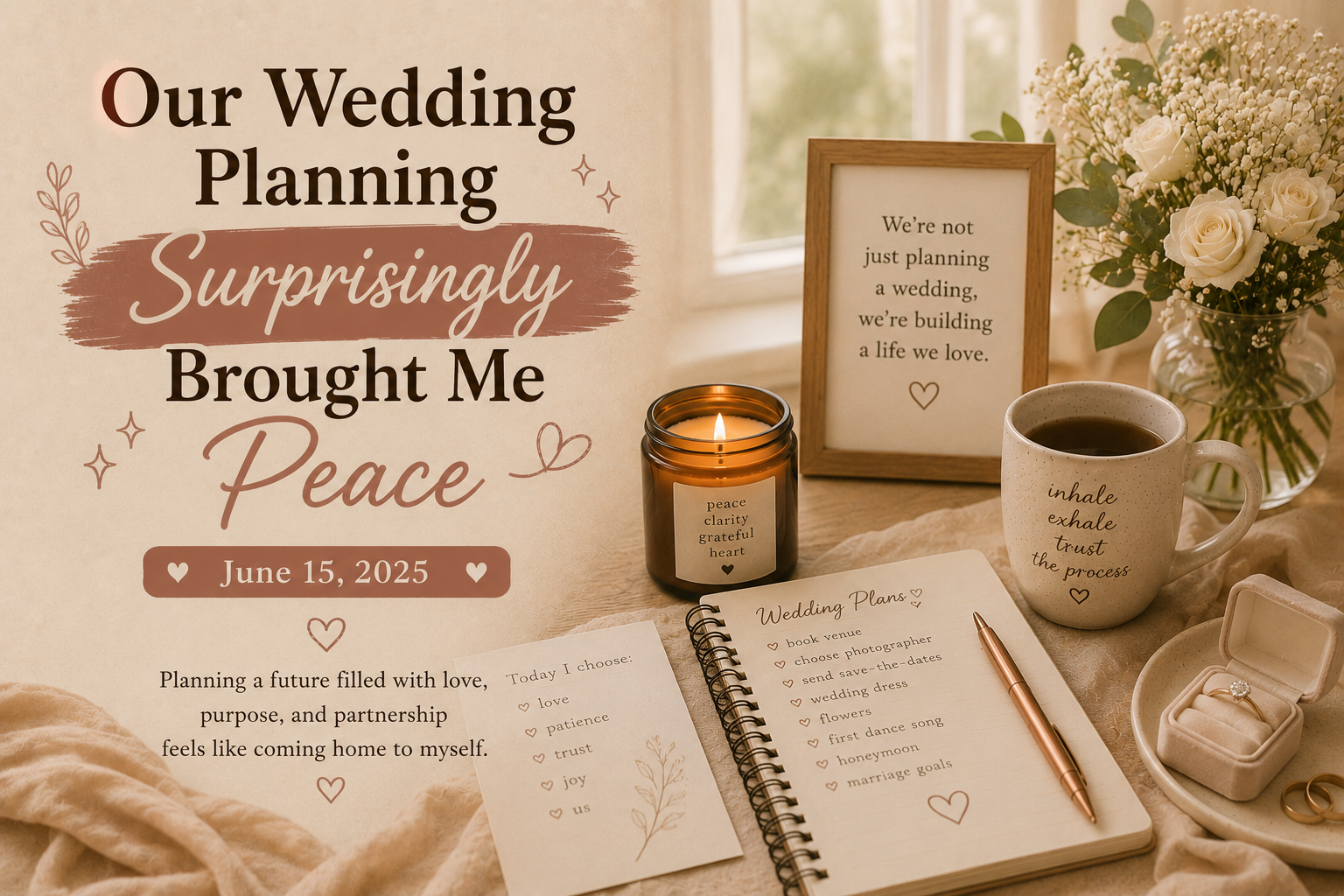 Our Wedding Planning Surprisingly Brought Me Peace