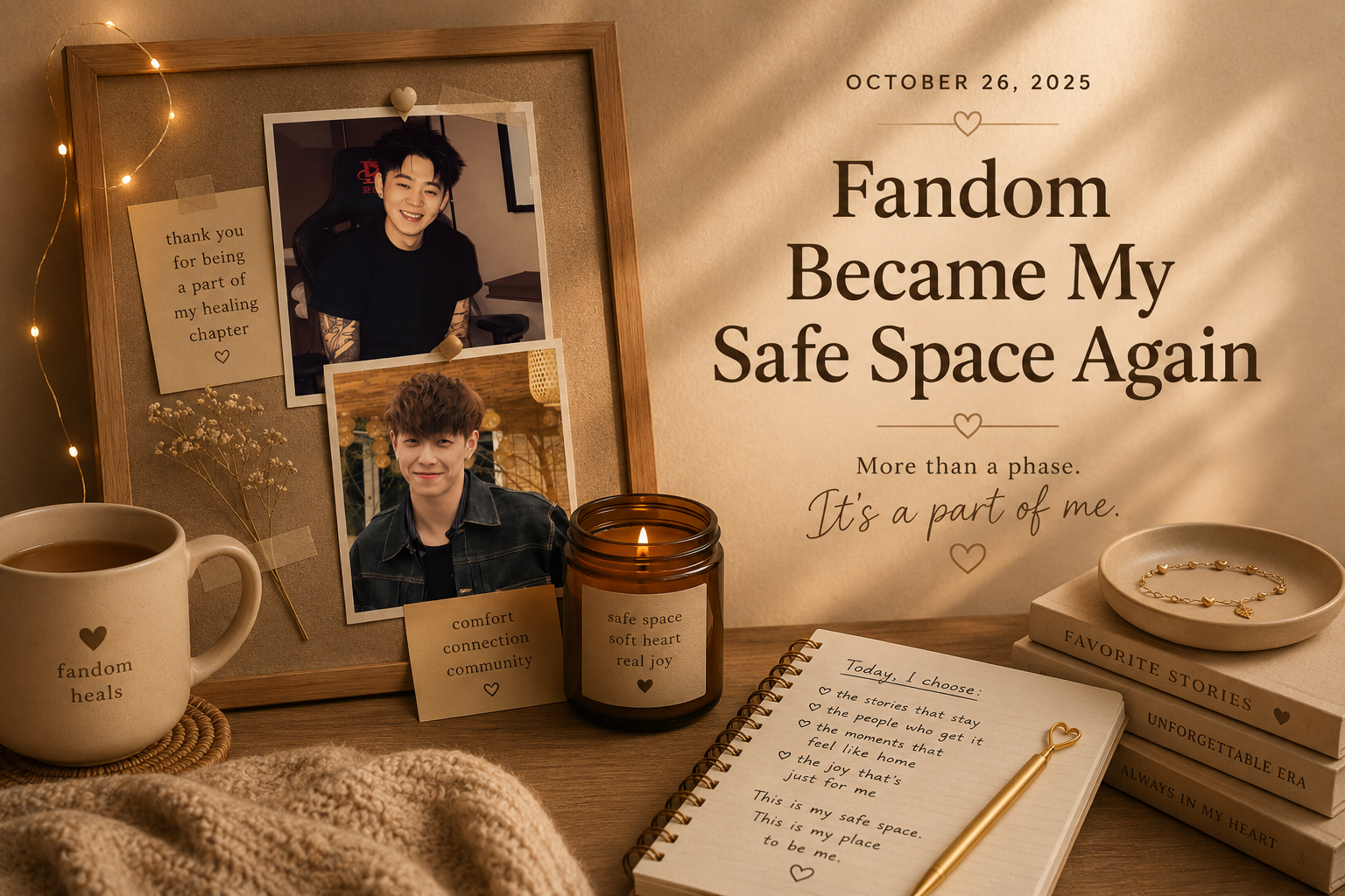 Fandom Became My Safe Space Again