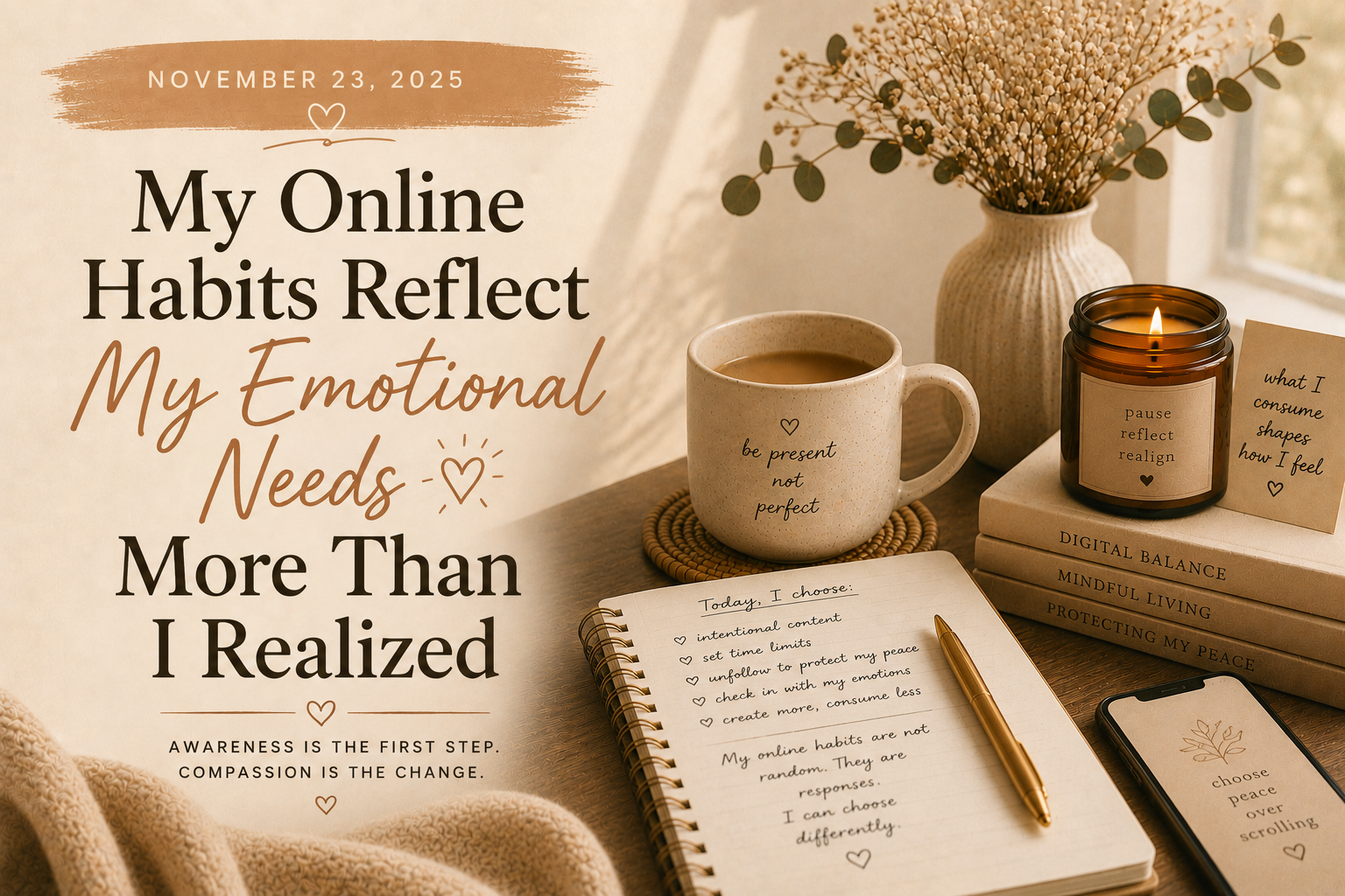 My Online Habits Reflect My Emotional Needs More Than I Realized