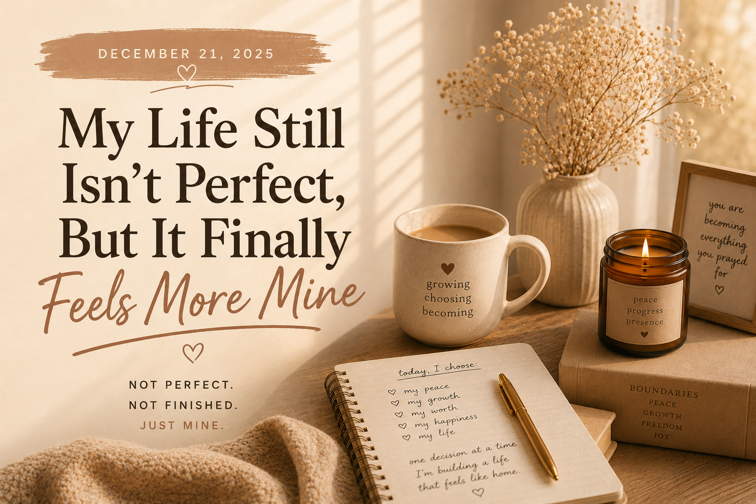 My Life Still Isn’t Perfect, But It Finally Feels More Mine