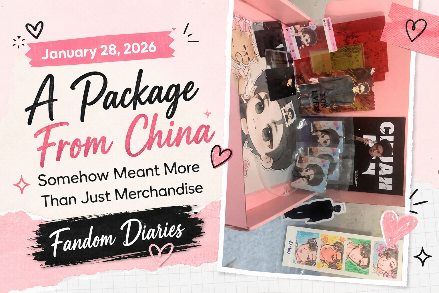 A Package From China Somehow Meant More Than Just Merchandise