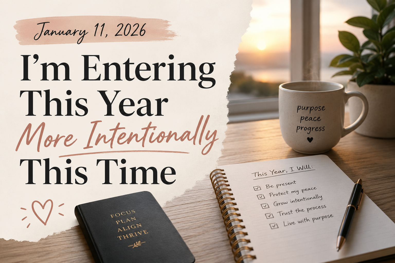 I’m Entering This Year More Intentionally This Time