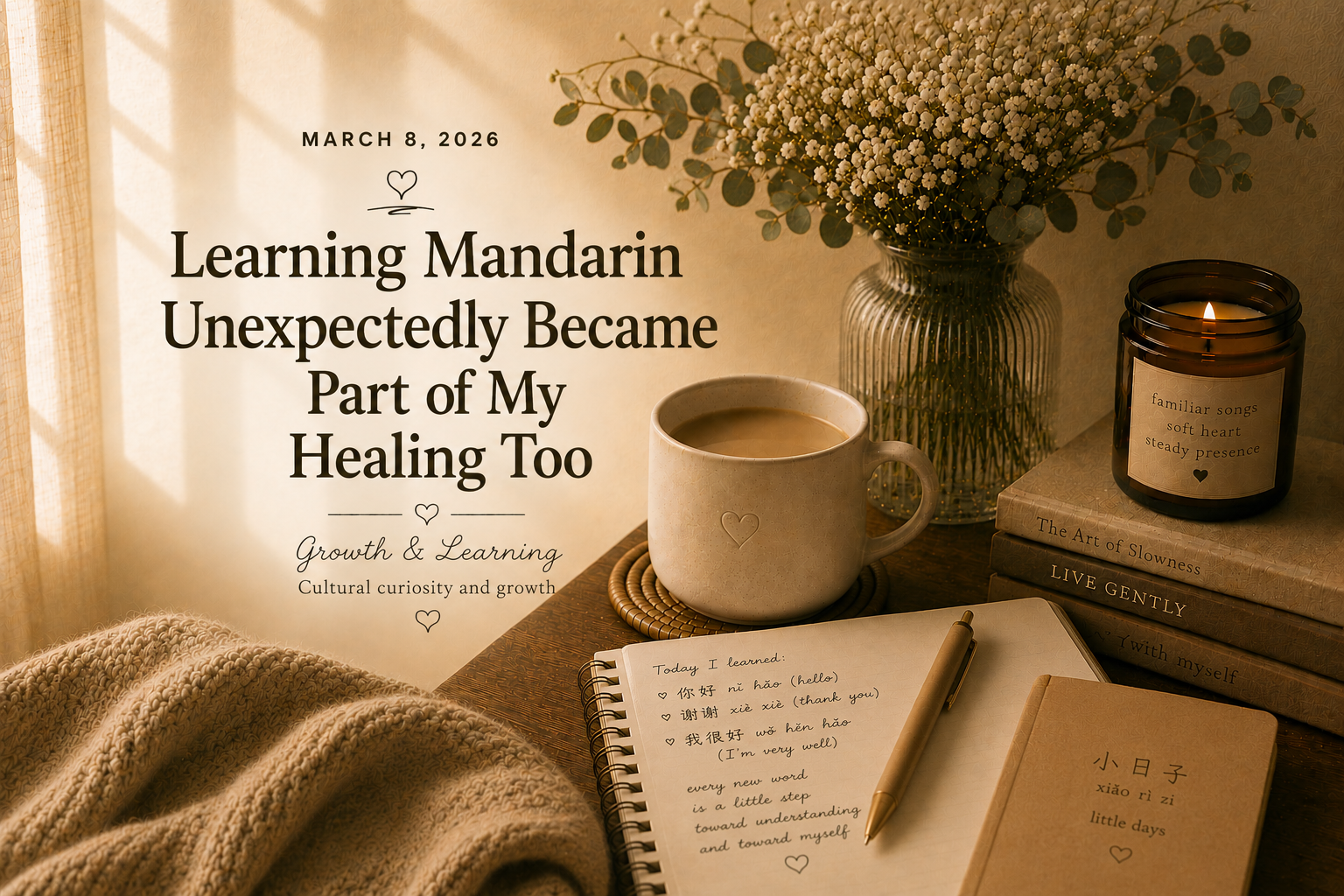 Learning Mandarin Unexpectedly Became Part of My Healing Too