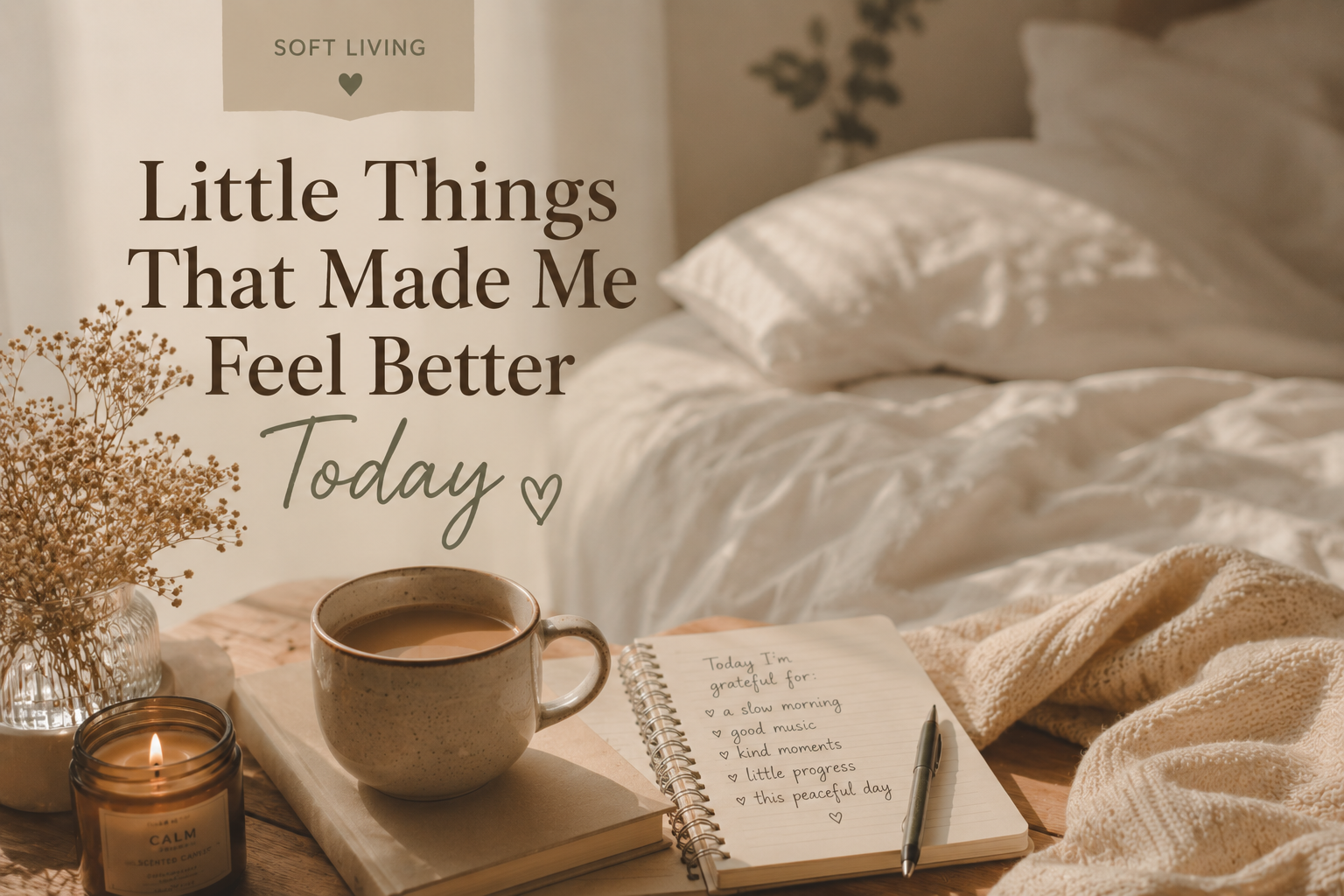 Little Things That Made Me Feel Better Today