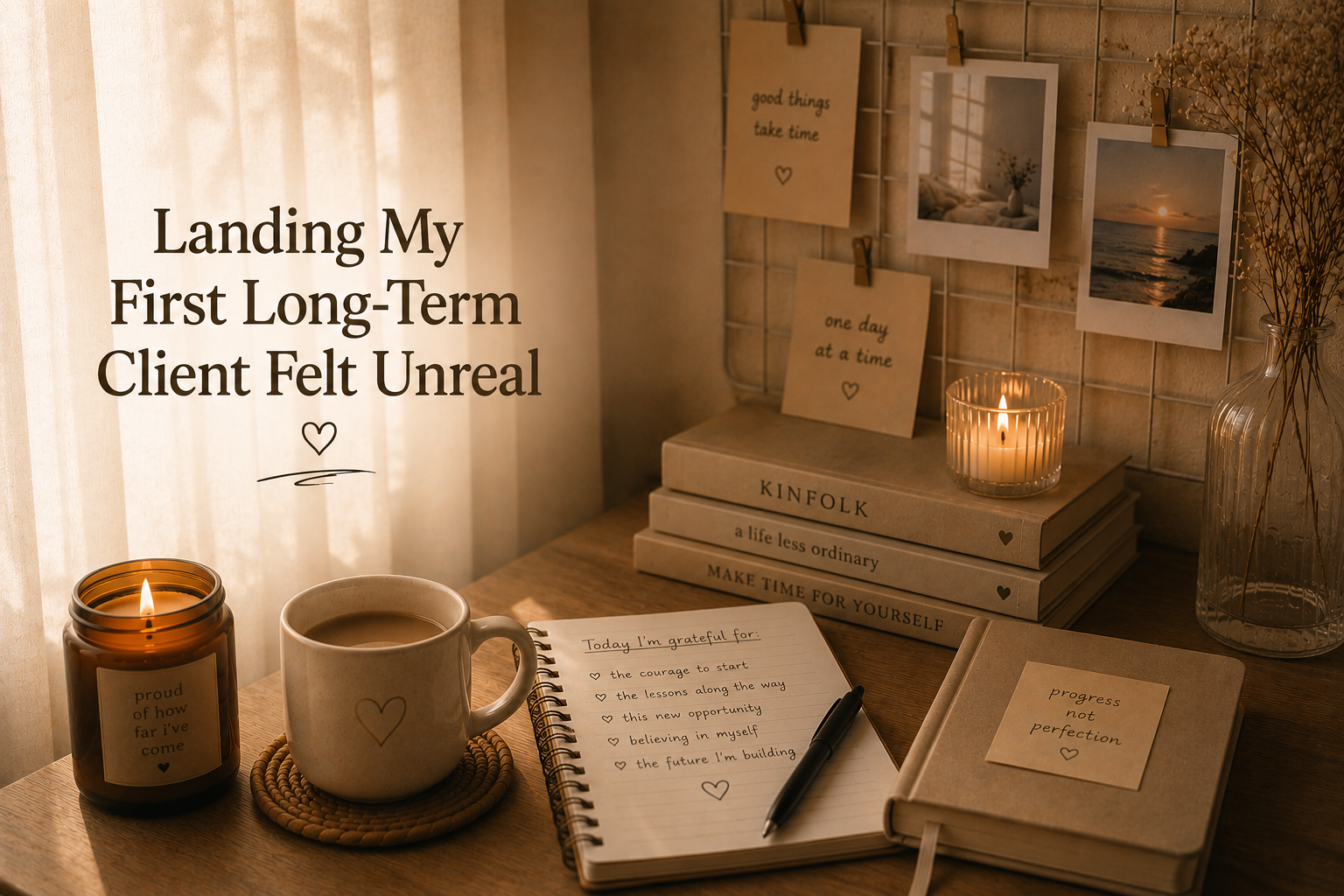 Landing My First Long-Term Client Felt Unreal
