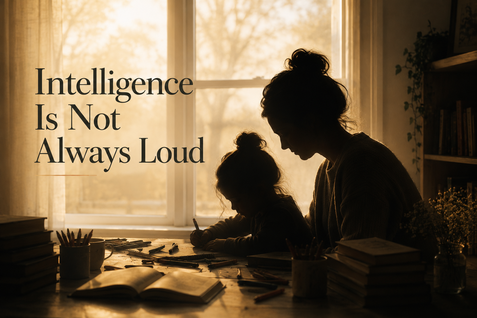 Intelligence Is Not Always Loud
